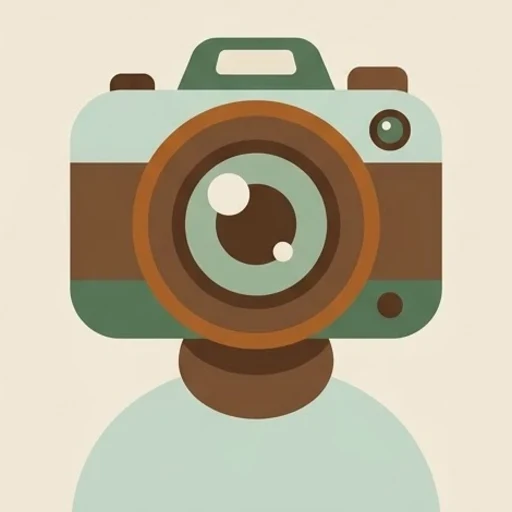 Illustration of a camera whose lens is an eye, standing for Gemini